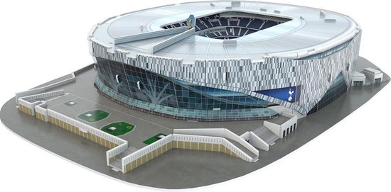 zebra vaas fout 3D-puzzel Tottenham Hotspur stadium grijs 75 stukjes | bol.com