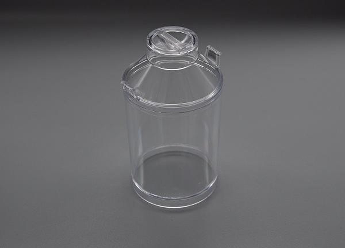 Plastic transparante Melkkan (25 stuks)