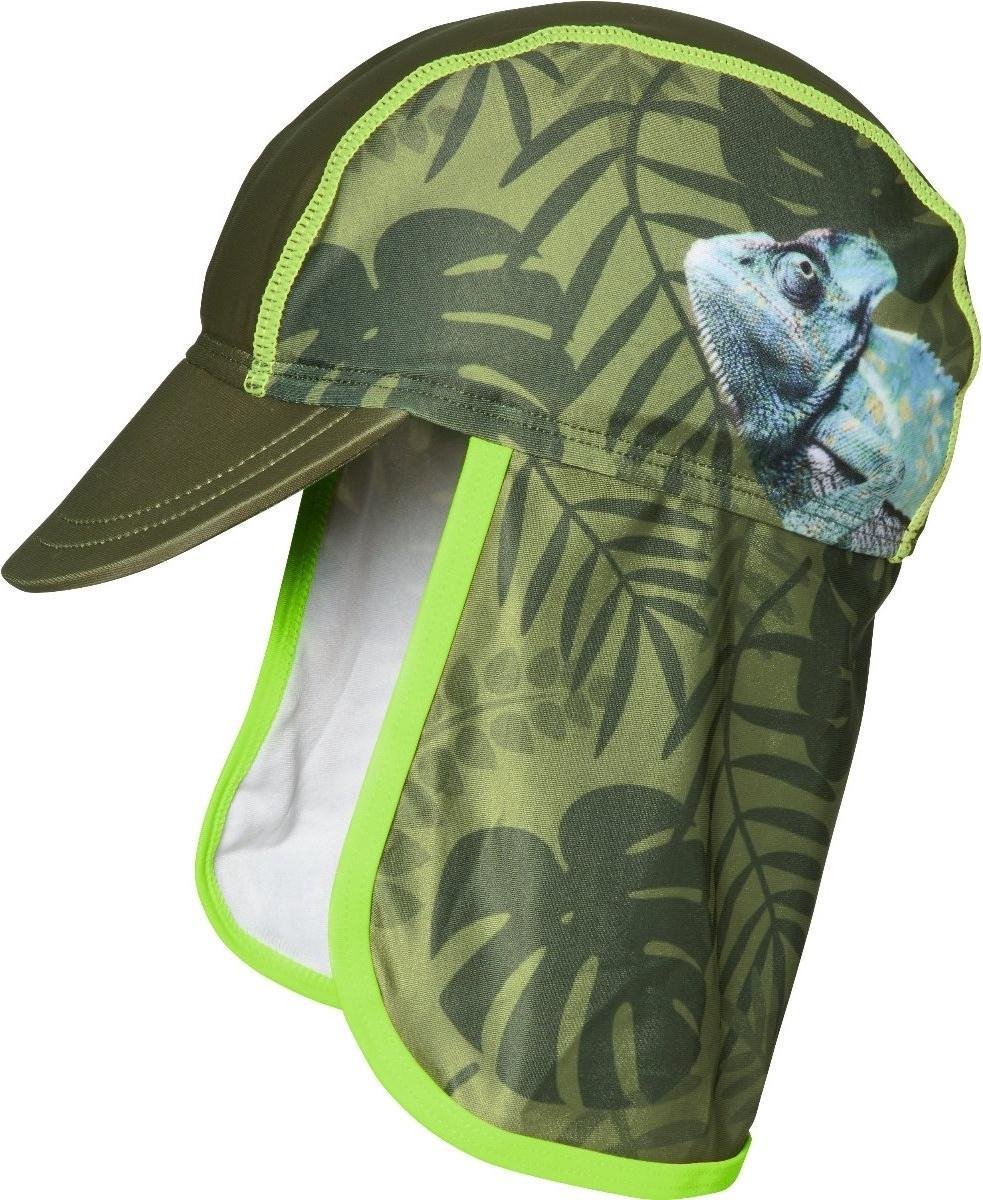 Playshoes Zonnepet Kameleon Uv-werend Jongens Olijfgroen Mt 51 Cm