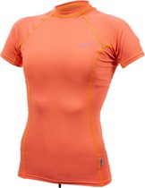 O'Neill - UV-shirt voor dames met korte mouwen - Premium Rash - Papaja - maat M