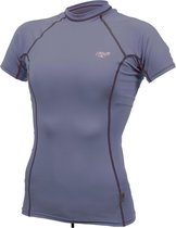 O'Neill - UV-shirt voor dames met korte mouwen - Premium Rash - Grijsblauw - maat M