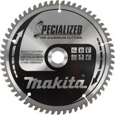Makita B-09597 Specialized Cirkelzaagblad - 190 x 30 x 60T - Aluminium / Trespa / Kunststof