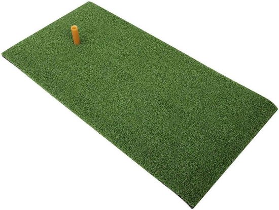 24 x 122 x 06 inch Golf Training Net - Indoor Outdoor Golf Swing Praktijk Grastapijt met Rubber Golf Tee — afbeelding 5