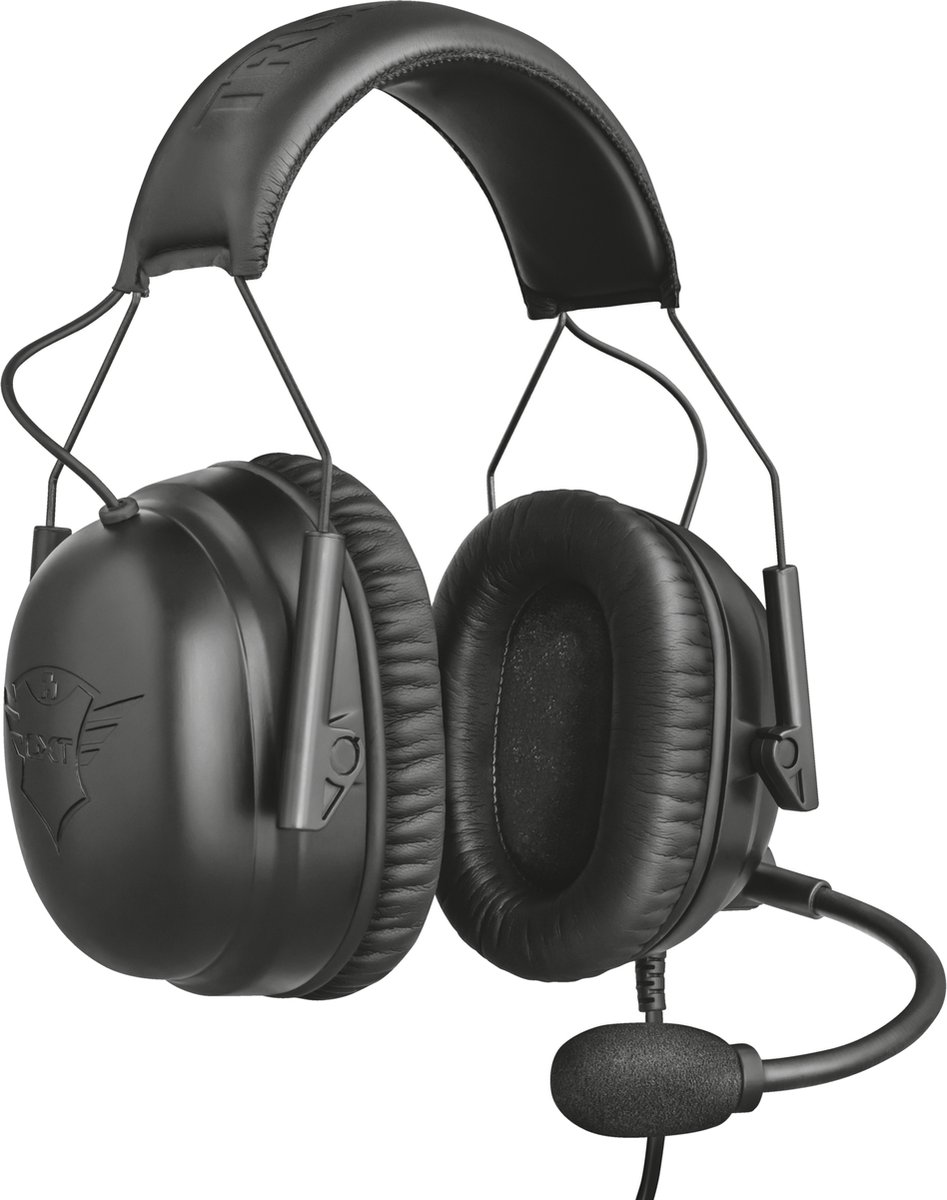 Trust GXT 444 Wayman Pro Headset Hoofdband Zwart - Gaming headset