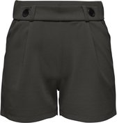 Jacqueline de Yong Broek Jdygeggo Shorts Jrs Noos 15203098 Peat/black Butt Dames Maat - XS