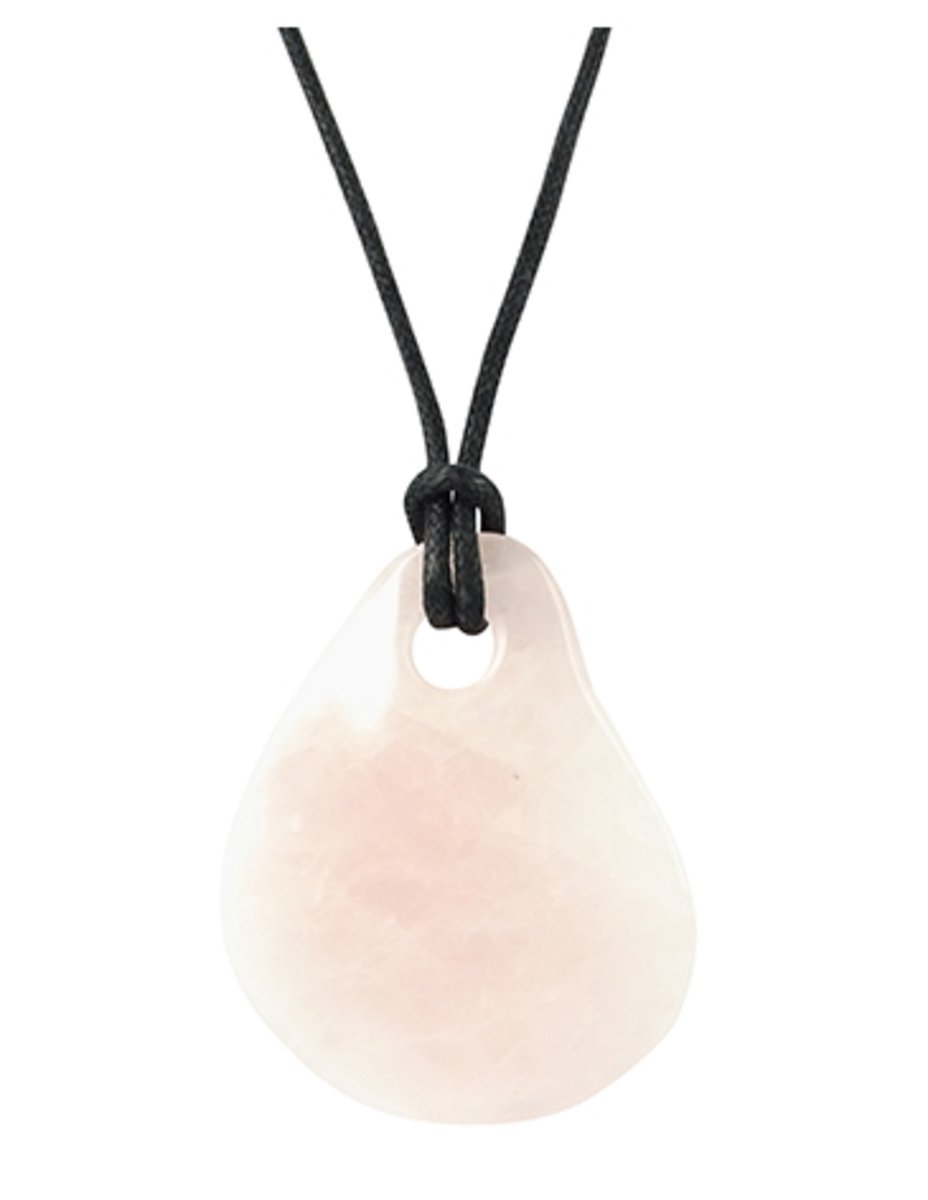 Quitarra Roze kwarts - ketting