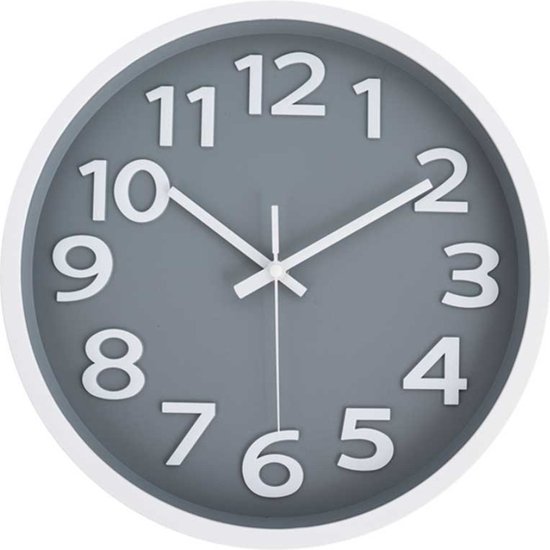 Horloge Murale - Mouvement Silencieux - Diamètre 30cm - TM4040 - 3