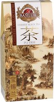 BASILUR Chinese Black Tea - Pu Erh Tea Chinees Rood Thee met Rookachtige Smaak en Aroma 100 g