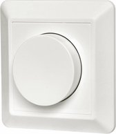 Compleet | LED dimmer 3-200W incl. afdekraam | Wit