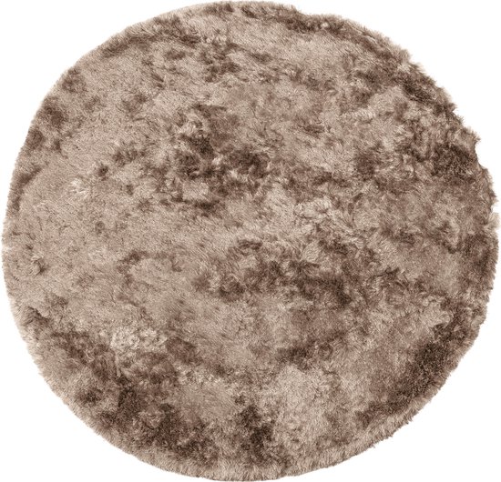 BePureHome Praline Vloerkleed Ø 200 cm – Bruin