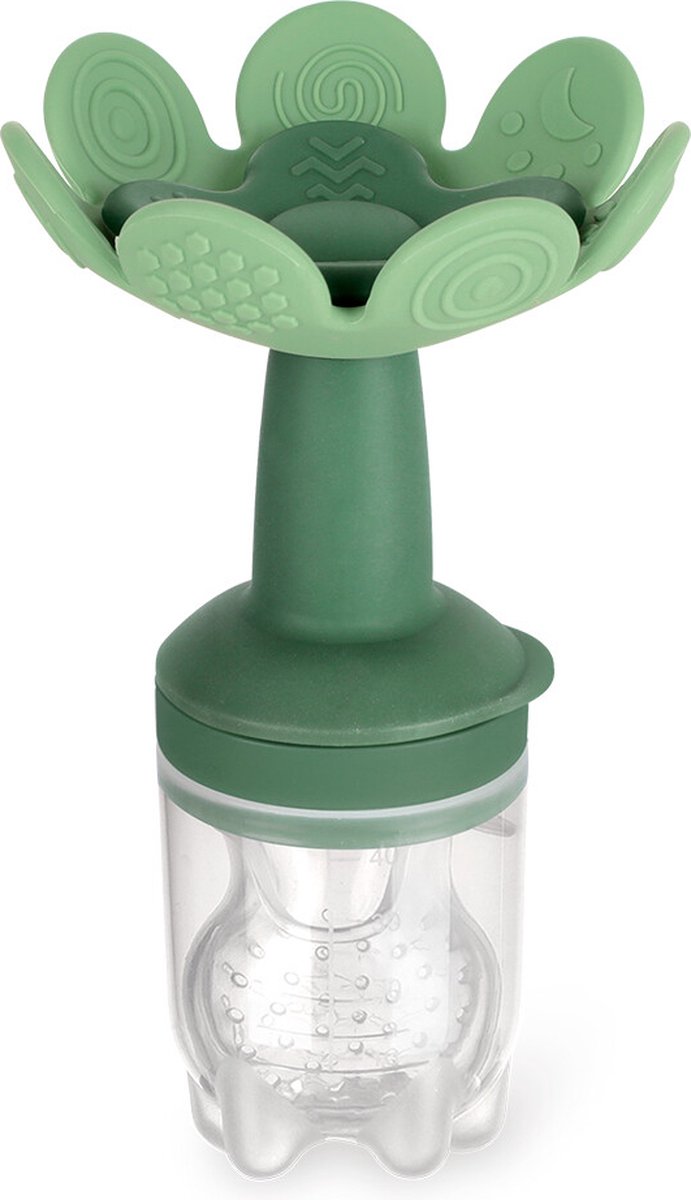 Haakaa Flower Fresh Food Feeder Fruitspeen Pea green -