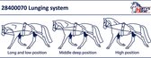 Harry's Horse Longeerhulpteugel Navy/Rood - FULL