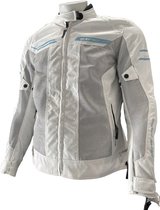 Grand Canyon Damen Motorrad Textiljacke Luna Lady Mesh Beige/Silver-2XL