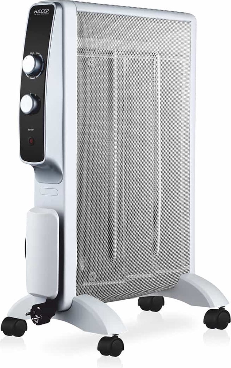 Verwarming Haeger Top Mica White 1500 W