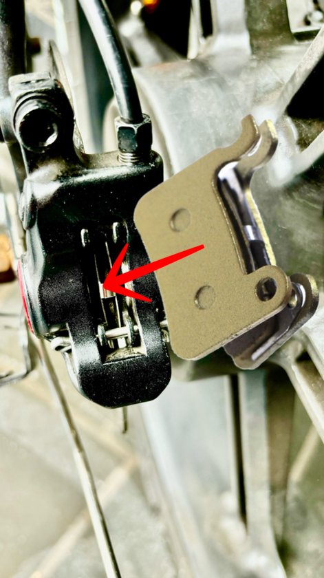 2 Jeux De Plaquettes De Frein à Disque Vélo OUXI – Métalliques, Haute Performance, Avec Ressorts Et Compatibilité Large