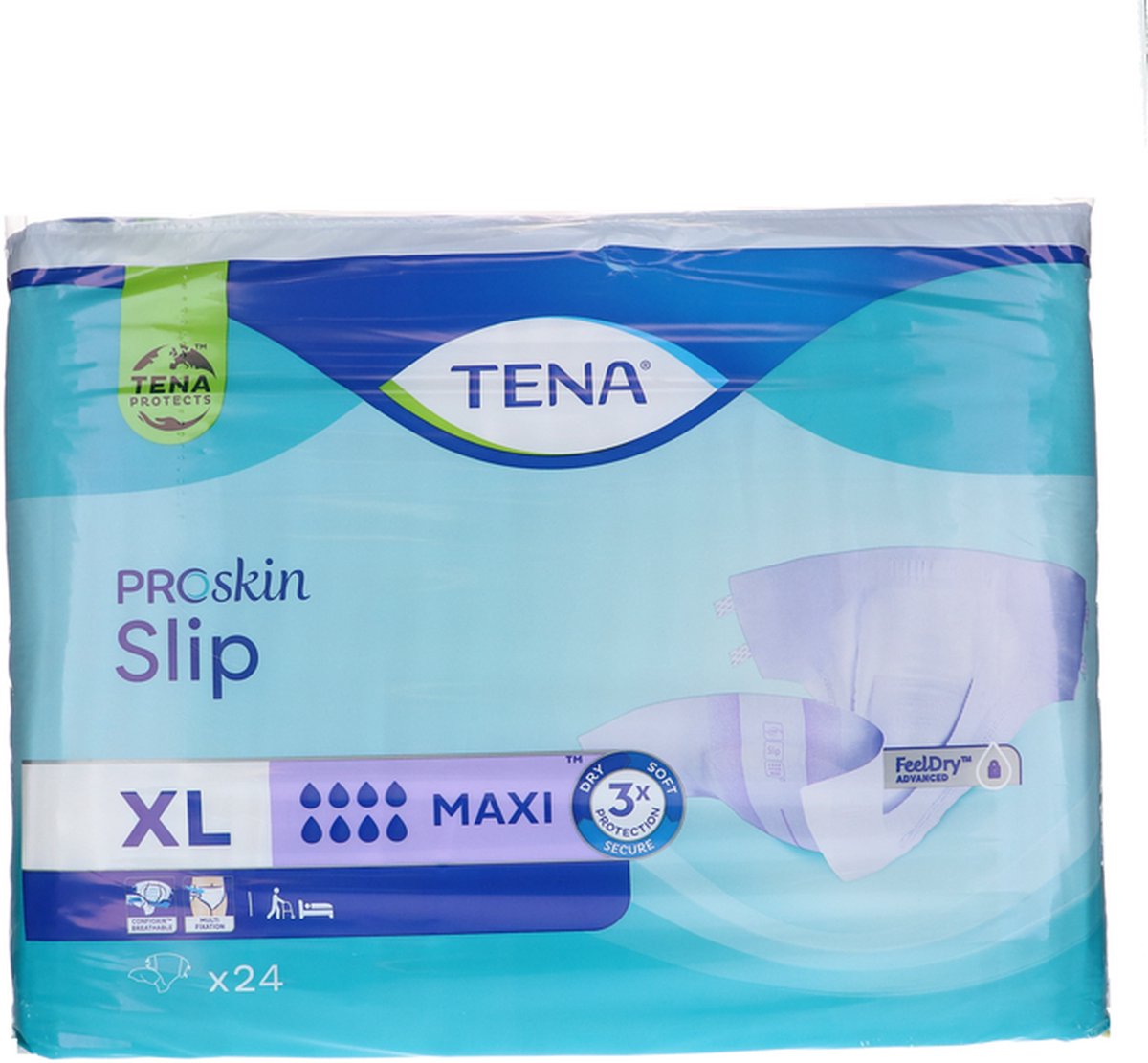 TENA Slip Maxi XL - 24 kleefluiers