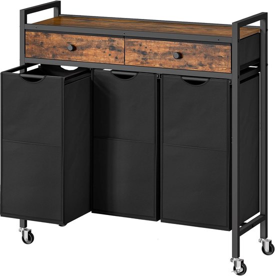 HOOBRO Wasmand 3-vaks | Retourdeal 34% Korting - Woonaccessoires | Overige