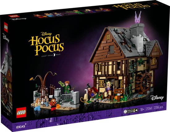 LEGO Ideas 21341 Disney Hocus Pocus: The Sanderson Sisters' Cottage