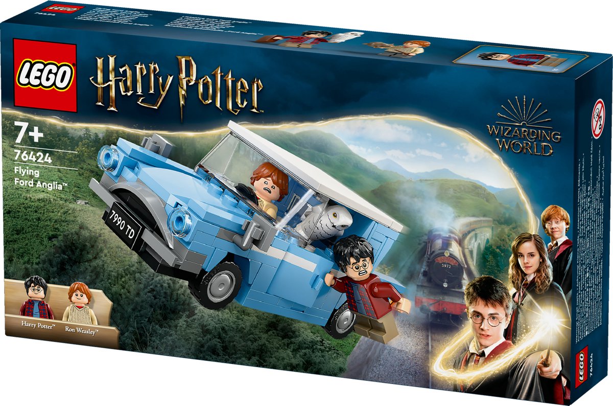 LEGO Harry Potter Vliegende Ford Anglia™ - 76424 — afbeelding 14