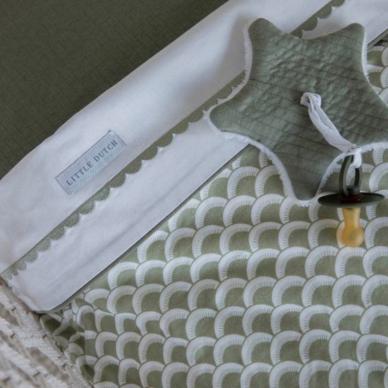 Little Dutch Wieglaken Geborduurd