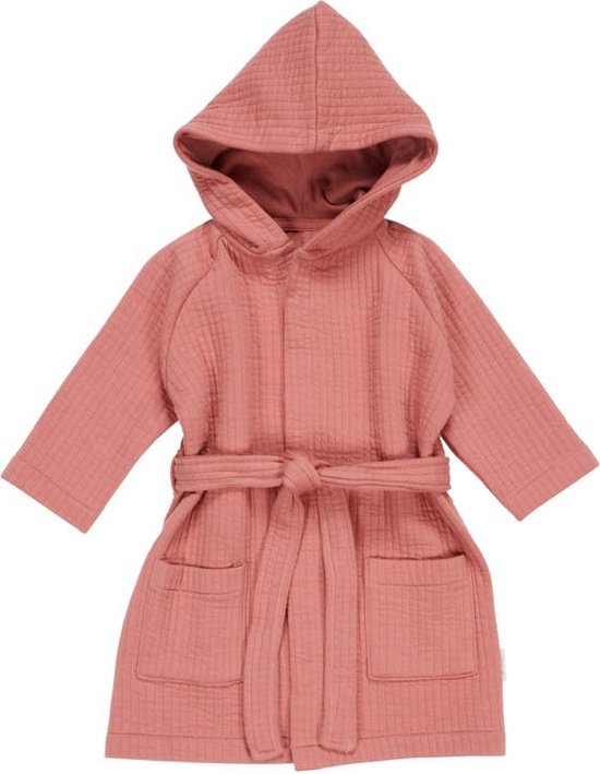 Little Dutch Pure Pink Blush - Bébé Filles - Badjas - Taille 98/104