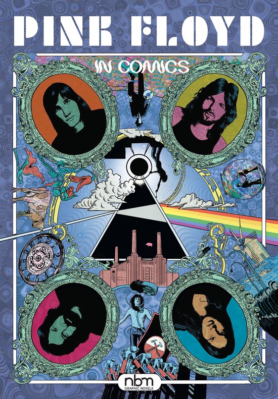 NBM Comics Biographies - Pink Floyd in Comics! - cover