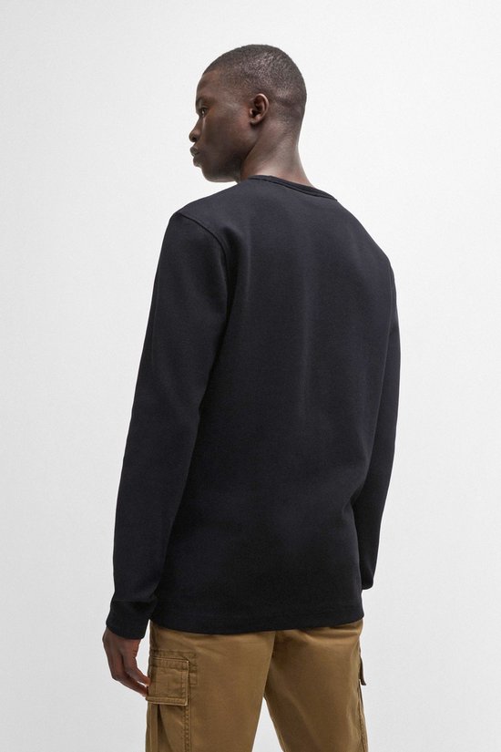 BOSS - Pull Tempesto Zwart - Homme - Taille M - Coupe Regular