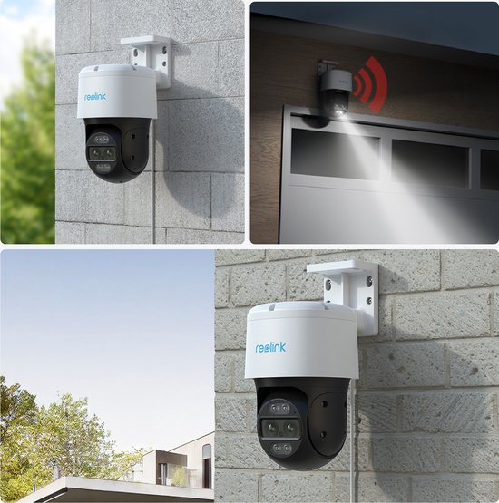Reolink TraReolink TrackMix-serie P760 - Netwerkbewakingscamera - 4K -buitencamera - dubbele weergave - automatische zoom-tracking- PoE-verbinding - nachtzicht in kleur van Reolink — afbeelding 3