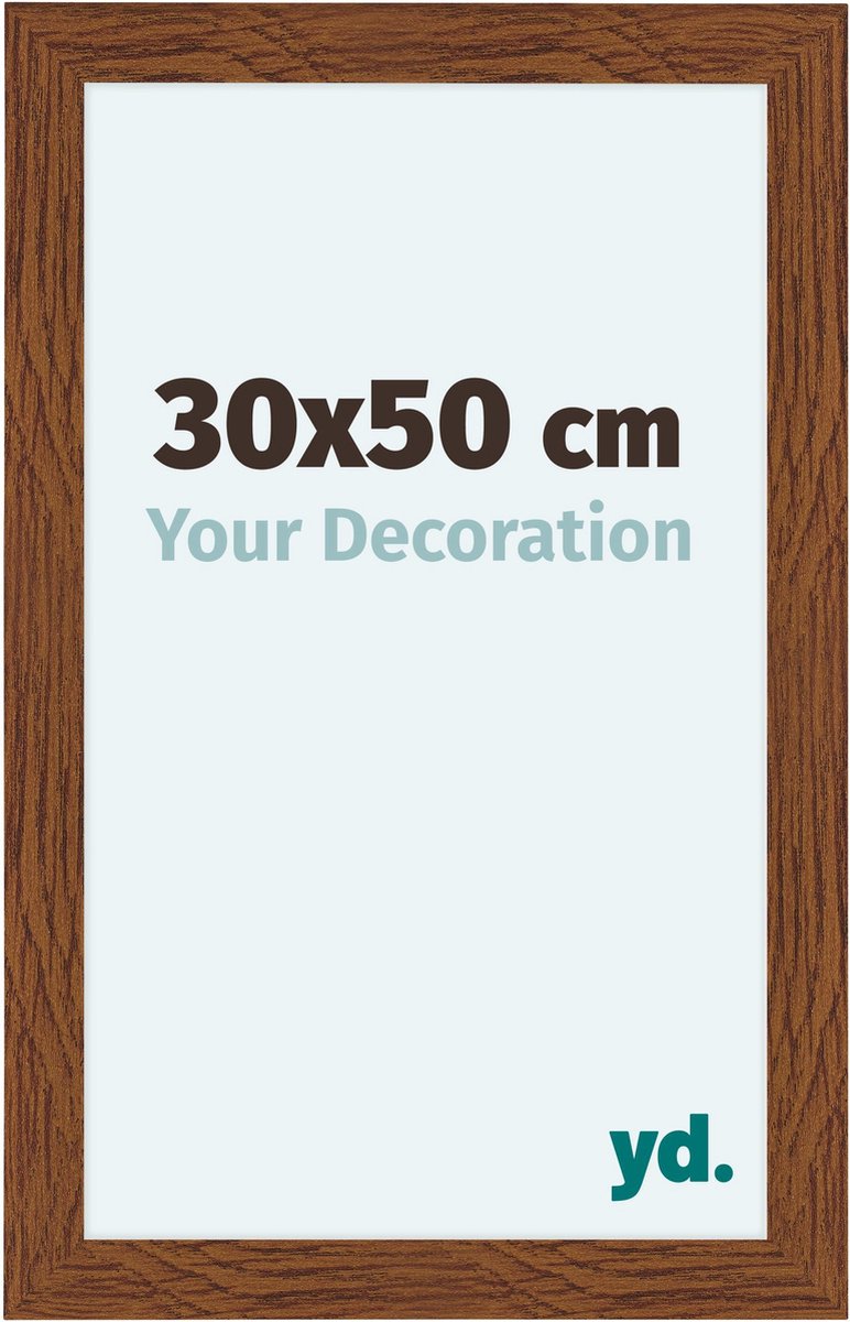 yd. Your Decoration - Fotolijst 30x50 cm - MDF - Eiken Rustiek - Como