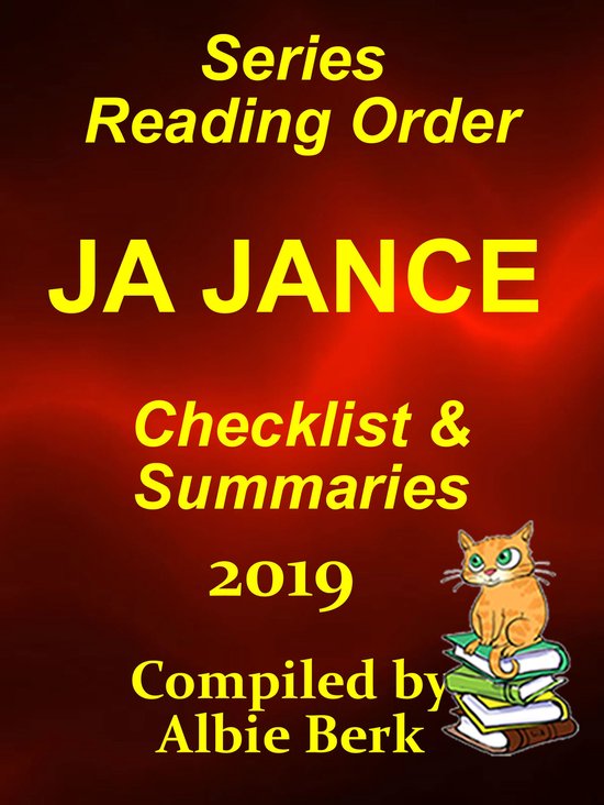 J.A. Jance Best Reading Order with Checklist and Summaries: Updated ...