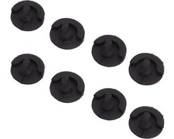 Air Fryer Silico Bumpers Geschikt voor AF100 AF161 Air Fryer Crisper Plate, 8 Stuks Air Fryer Vervangende Rubberen Tips Air Fryer Vervangende Onderdelen