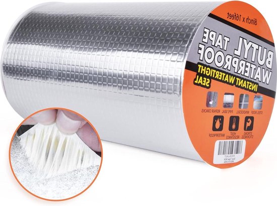 Waterdichte opstrijkbare tape, 20 mm x 5 m, voor het repareren van