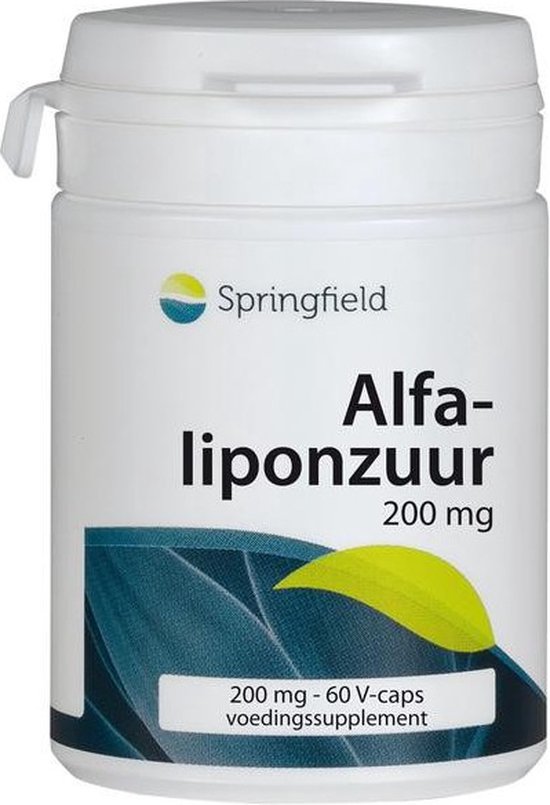 Foto: Springfield liponzuur 200 mg