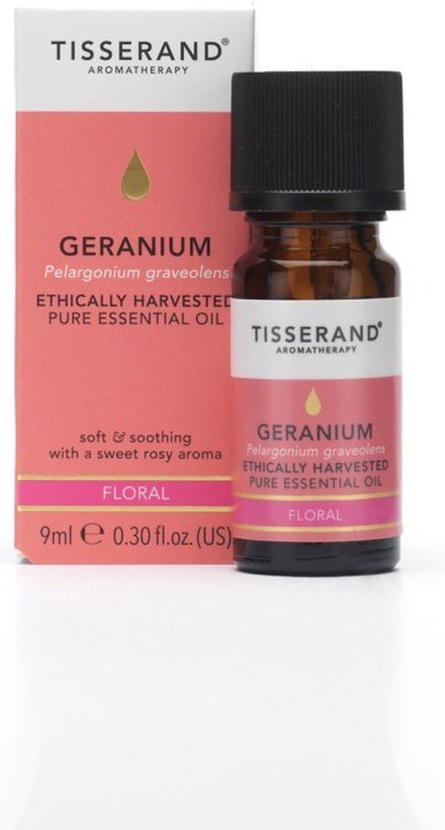 Goedkoopste Tisserand Geranium ethically harvested 9 Milliliter