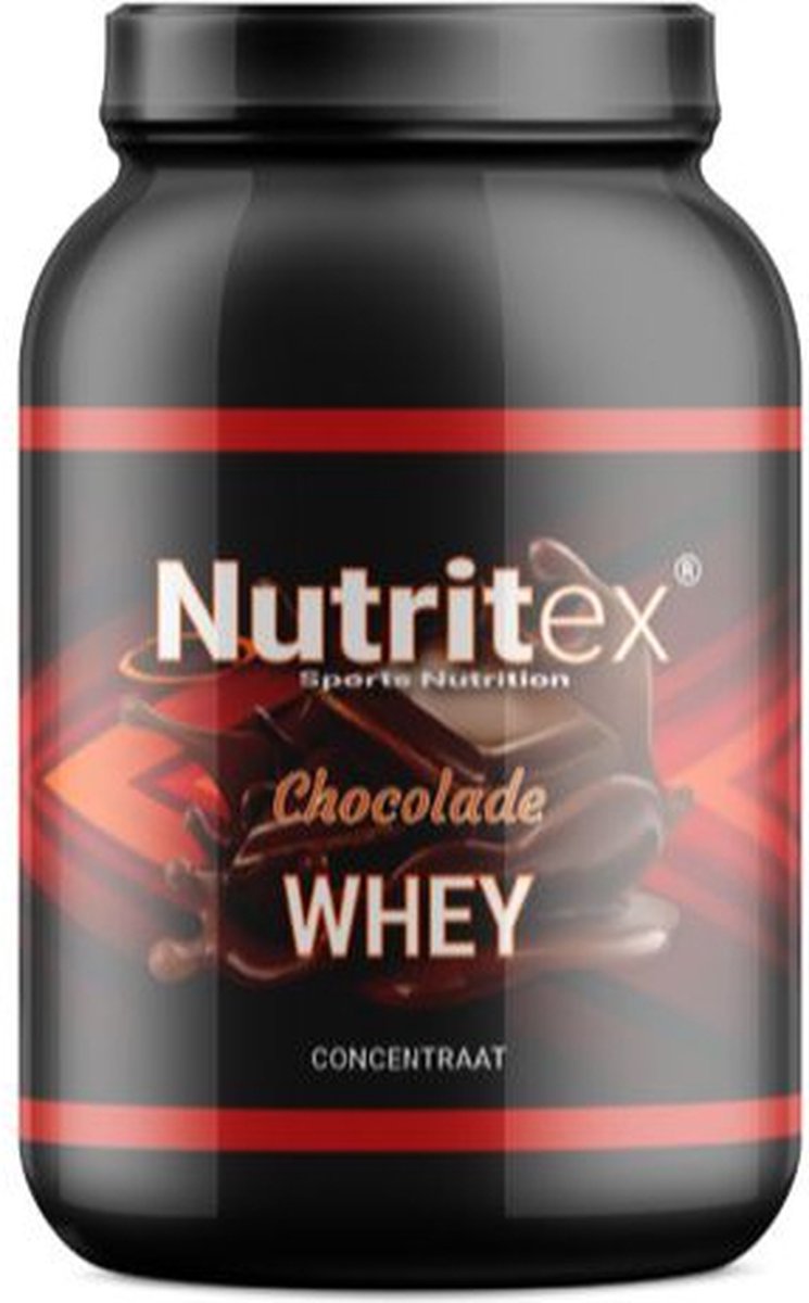 Goedkoopste Nutritex Whey proteine chocolade 750 gram