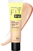 Bol.com Maybelline Fit Me Tinted Moisturizer - 103 - Foundation - 30 ml aanbieding