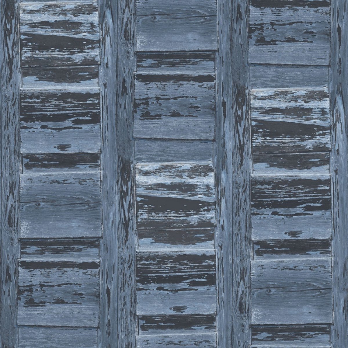 Homestyle - Behangpapier - Oude Balken - Behang - Blauw - 0,53 x 10 M.