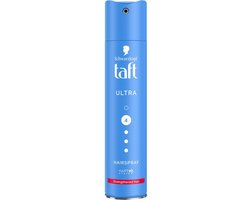 Taft Ultra Strong haarspray – sterke fixatie – 6x 250ml