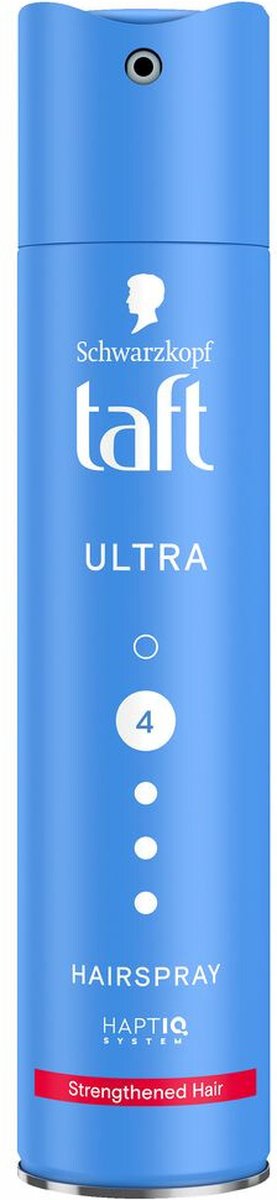 Bol.com Taft - Ultra Strong Hairspray - Haarstyling - Haarspray - Sterke Fixatie - Alle Haartypes - Voordeelverpakking - 6x 250 ml aanbieding