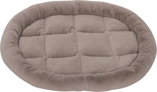 JACK AND VANILLA, Hondenkussen, model Puff Lambskin, kleur grijs, maat 105 cm