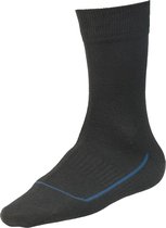 Lot de 3 chaussettes de travail Bata Thin Cool avec Seacell Active Cool LS2 Unisexe - Noir - Taille 35-38