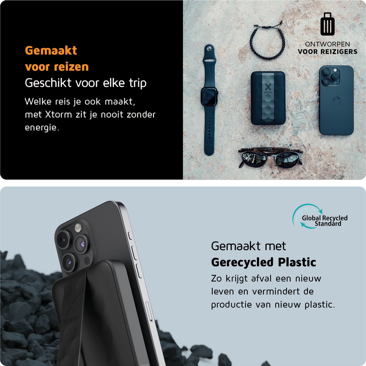 Xtorm Magsafe Powerbank Draadloos 10000 mAh - MagSafe - afbeelding 2