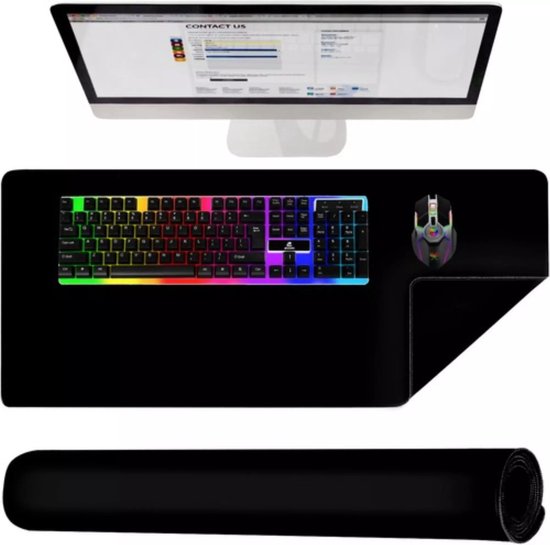 Izoxis Game Accessoire - XXL Muismat - 90cm - Antislip en Waterbestendig