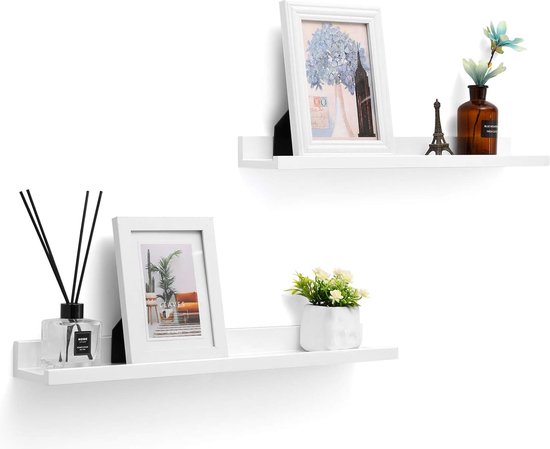 Zwevende Planken Wandplank Massief Hout voor Badkamer
