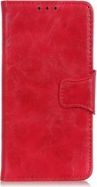 Shop4 - Samsung Galaxy A80 Hoesje - Wallet Case Cabello Rood