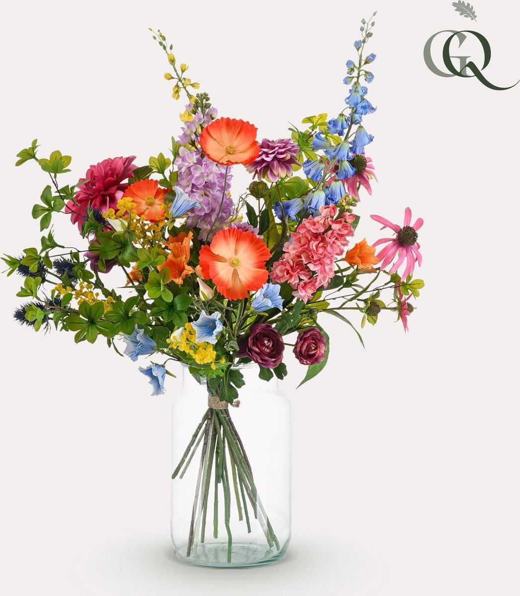 Kunstbloemen - Bouquet XL - Electric Love - 90cm