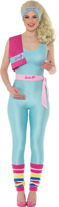 Overwegen baden plastic SMIFFYS - Barbie blauw trainingspak voor vrouwen - S - Volwassenen kostuums  | bol.com