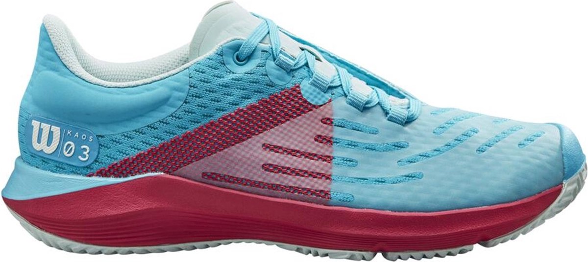 Wilson Kaos 3.0 Junior - Sportschoenen - Tennis - Smashcourt - Blue/Red