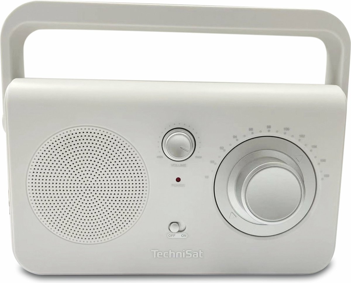 Technisat Classic 100 - portable FM-radio - wit