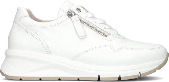 Gabor 587 Lage sneakers - Leren Sneaker - Dames - Wit - Maat 39